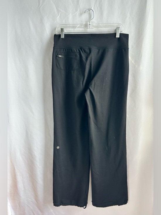 lululemon athletica Pants - lululemon Black Athletic Yoga wide leg pants